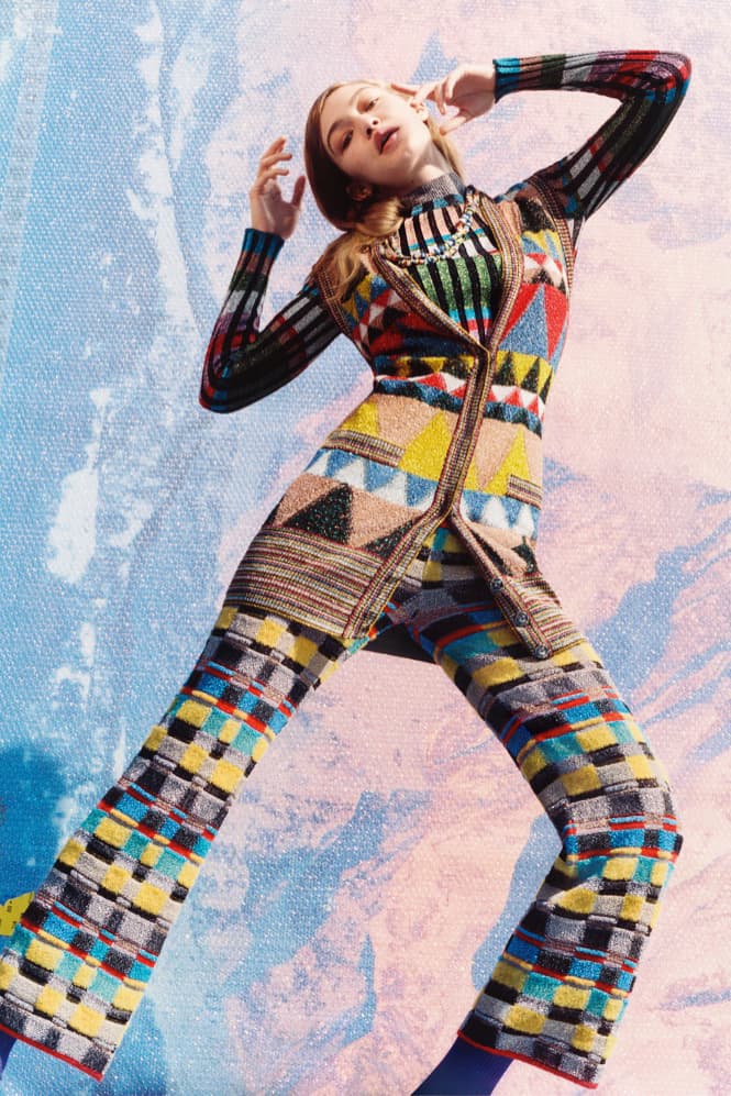 gigi hadid missoni harley weir 2017 fall campaign