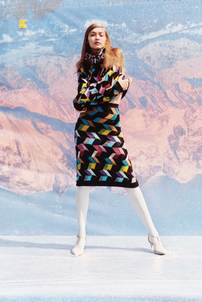 gigi hadid missoni harley weir 2017 fall campaign