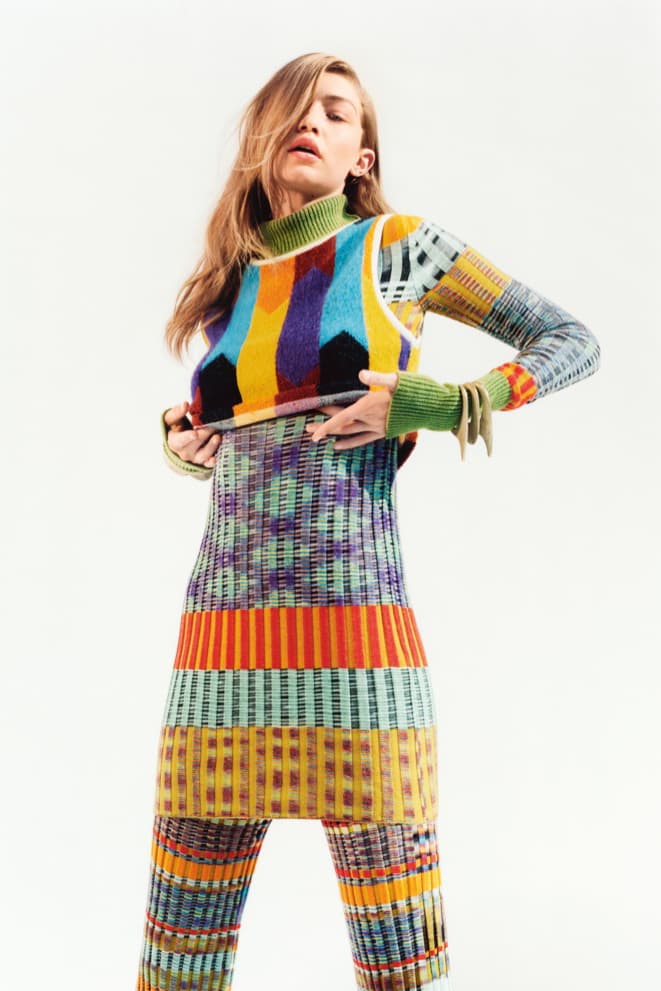 gigi hadid missoni harley weir 2017 fall campaign