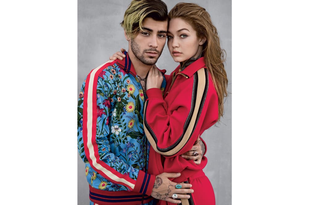 Gigi Hadid Zayn Malik Vogue 2017 August Cover