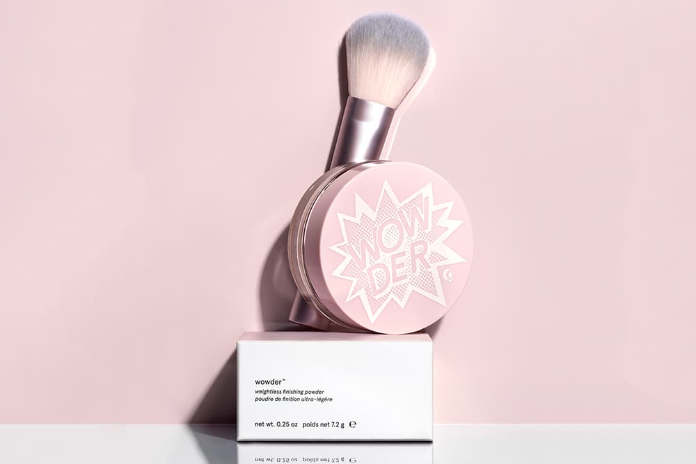 glossier powder wowder finishing makeup cosmetics teaser