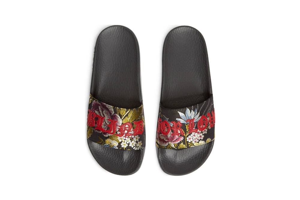 Gucci's Floral Slides Are for the Love Sick | Hypebae