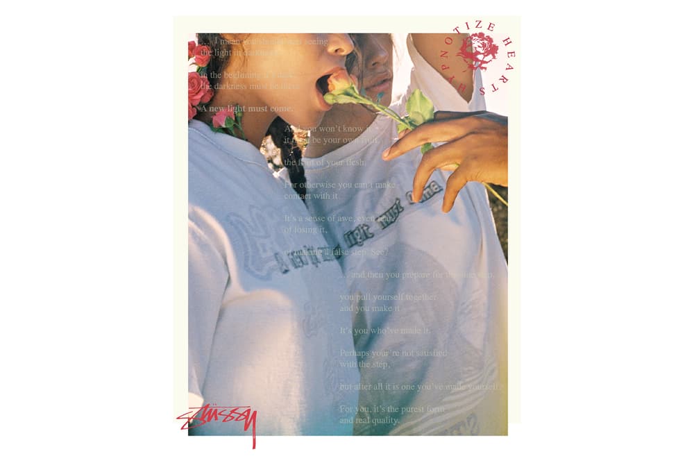 hypontize Hearts Stussy Exclusive Tees
