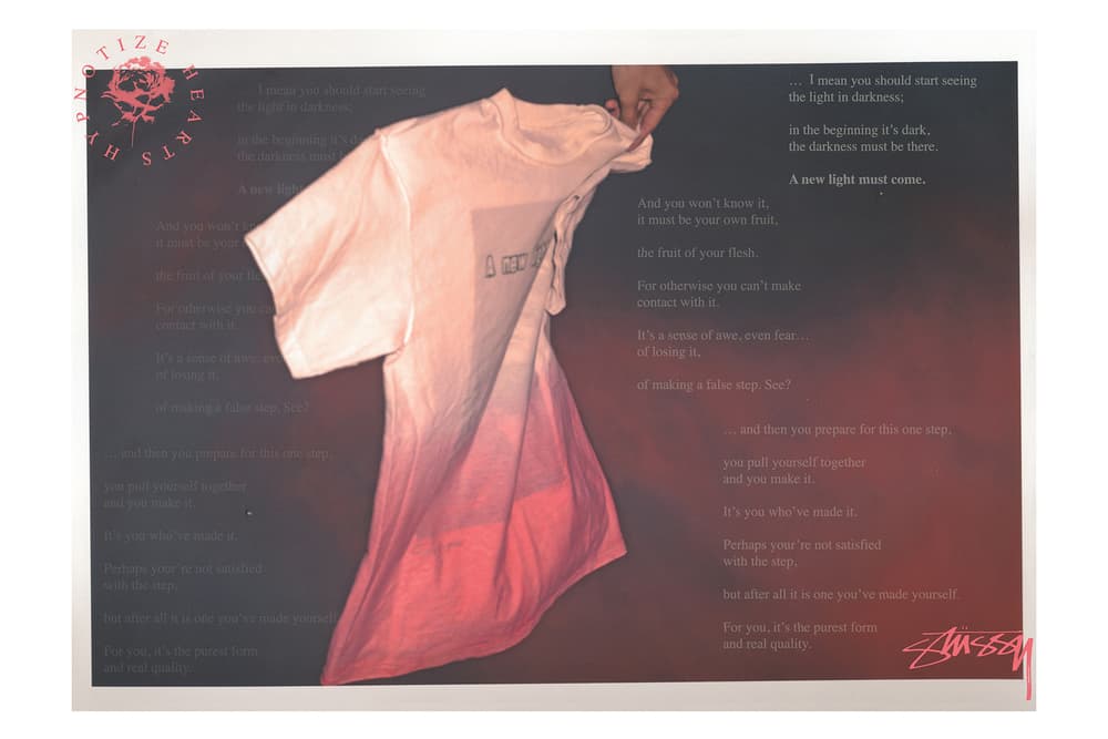 hypontize Hearts Stussy Exclusive Tees