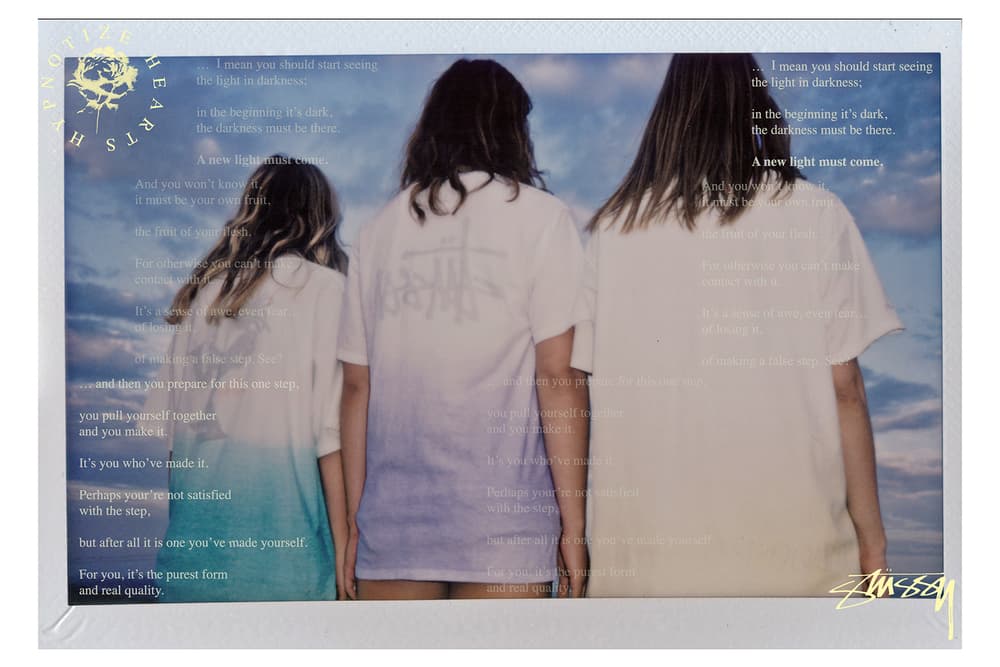hypontize Hearts Stussy Exclusive Tees