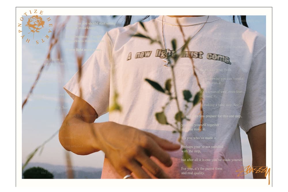 hypontize Hearts Stussy Exclusive Tees