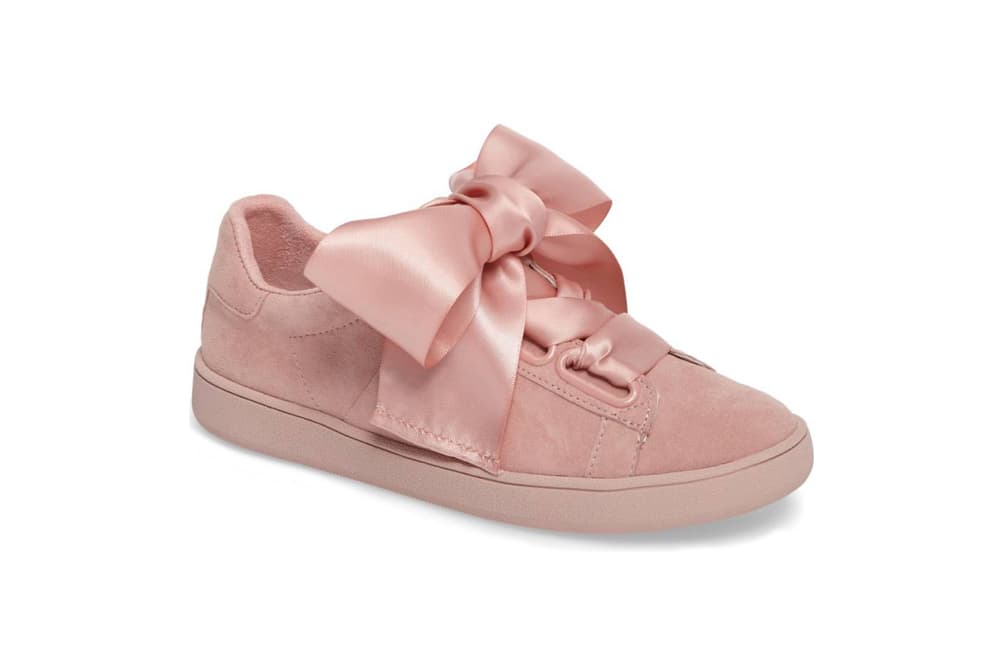 Jeffrey Campbell Pabst Low Top Sneaker Pink Suede