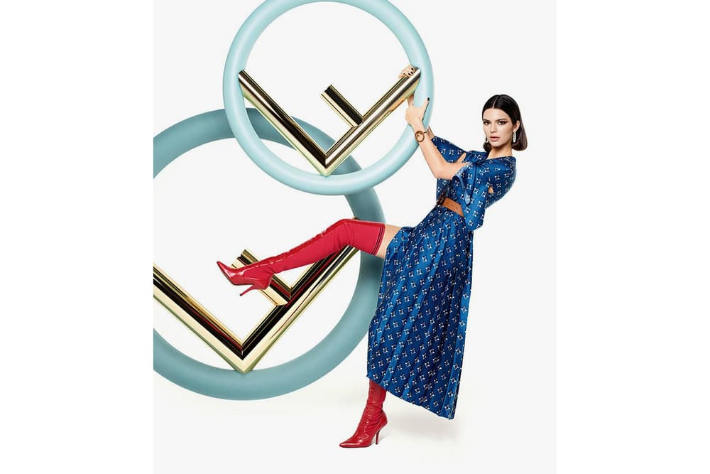 Kendall Jenner Fendi 2017 Fall Winter Campaign