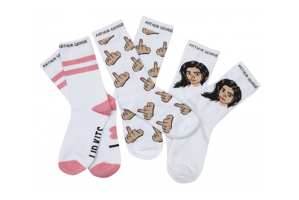 Kylie Jenner Rob Kardashian Cosmetics Arthur George Socks