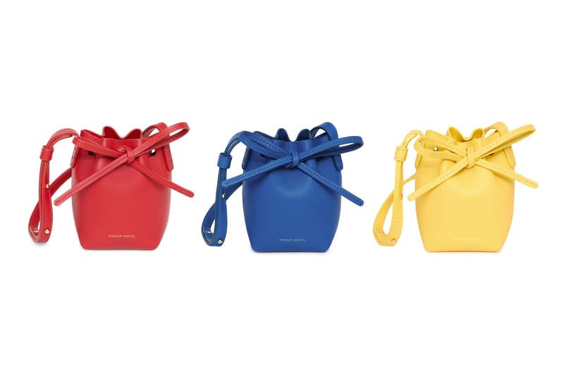 mansur gavriel yellow bag