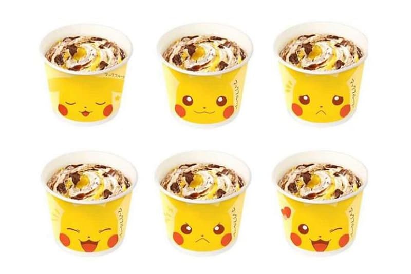 McDonalds Japan Pikachu Pokemon McFlurry Ice Cream
