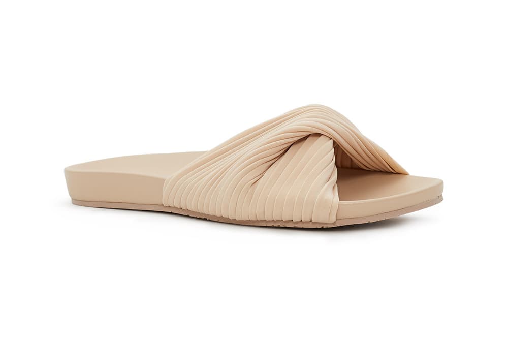 Opening Ceremony Paulyna Slides Sandals Nude Black