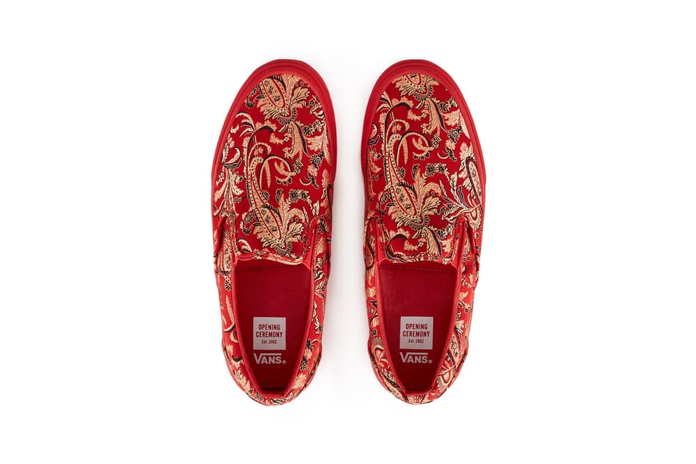 Opening Ceremony Vans Qi Pao Pack 2017 Spring Summer
