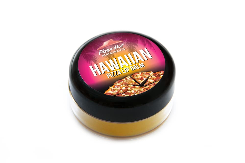 pizza hut Hawaiian lipbalm lip balm flavor pineapple