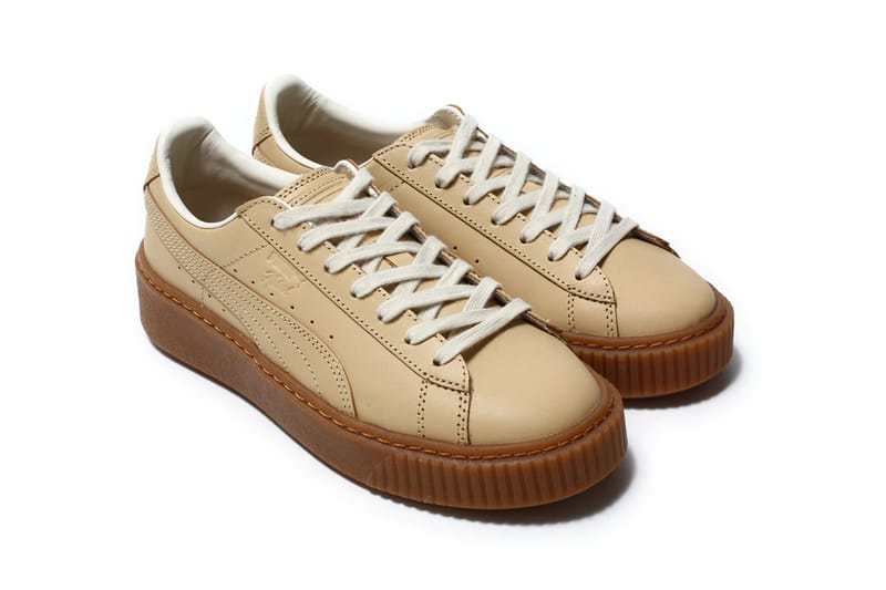 puma platform tan