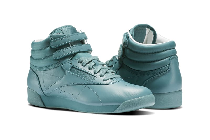 reebok freestyle hi teal