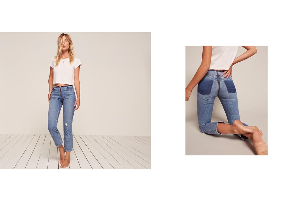 Reformation's Zipper Jeans Are a Cheaper Version of the Viral