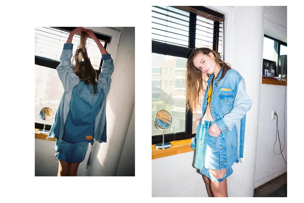 SJYP Steve J Yoni P lookbook 2017 fall denim