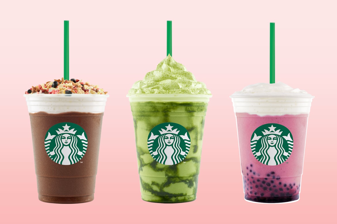 Starbucks Debuts New Green Tea Yogurt Frappuccino Hypebae