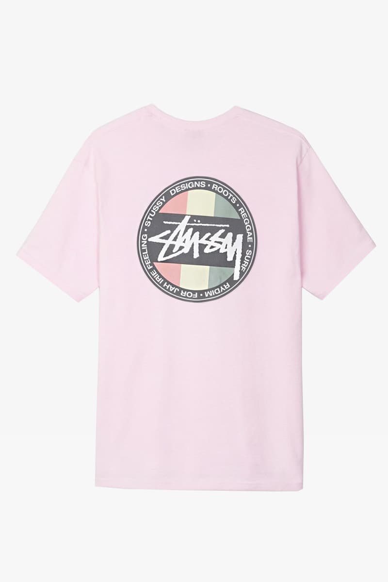 Stussy 2017 Summer Tshirt Pastel Tee Pink Yellow Blue White Black Ontheblock