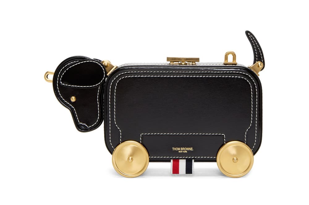 Thom Browne Black Chain Hector Bag