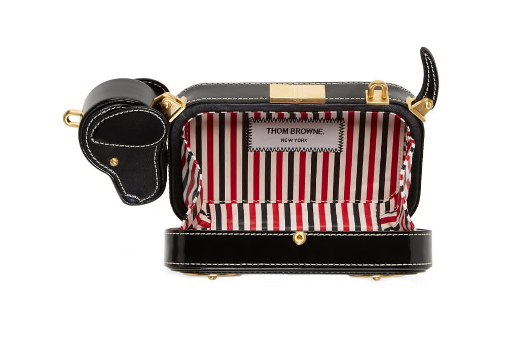 Thom Browne Black Chain Hector Bag