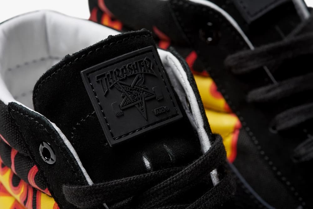 Thrasher Vans Old Skool Sk8-Hi Magazine 2017 Collaboration Skateboarding Collection