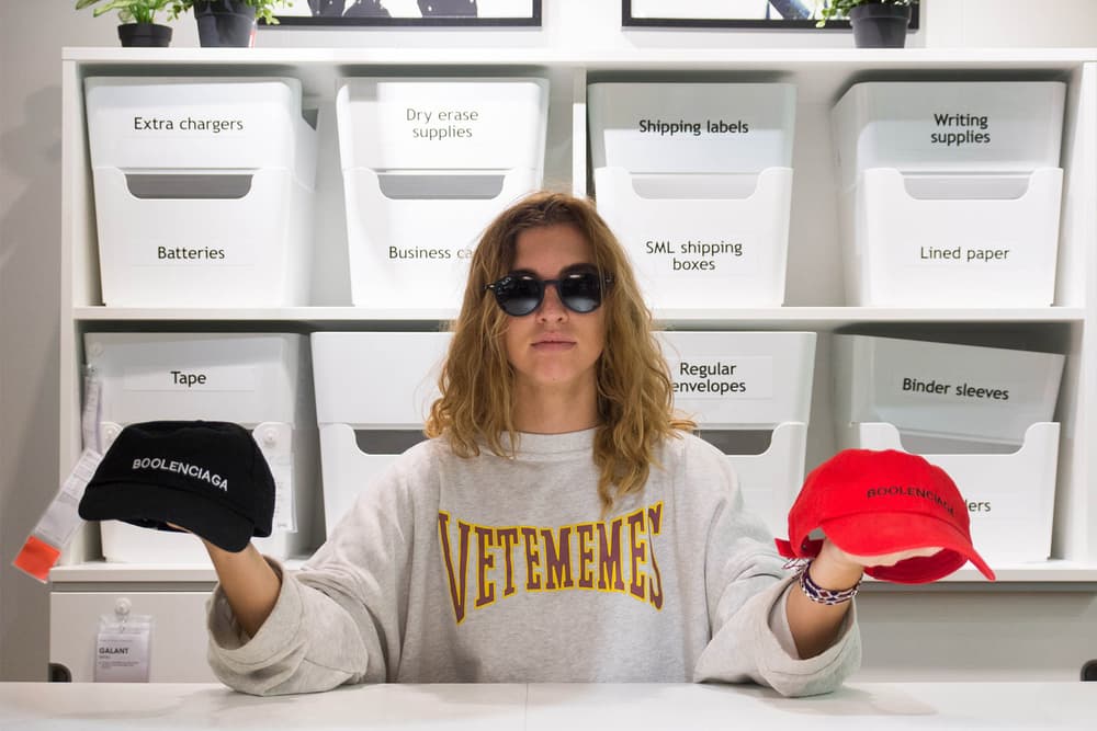 Vetememes boolenciaga lookbook ikea parody brand clothing collection