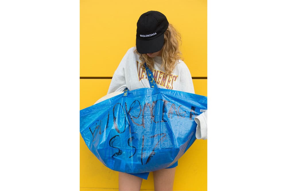 Vetememes boolenciaga lookbook ikea parody brand clothing collection