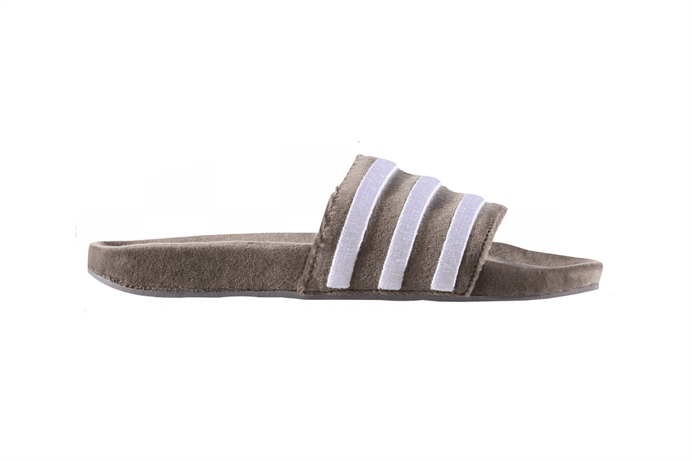 adidas Adilette Slide Releases in Grey Suede HYPEBAE adidas Adilette Slide Releases in Grey Suede HYPEBAE