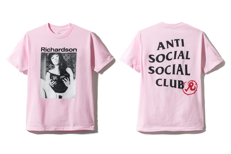 anti social social club pink