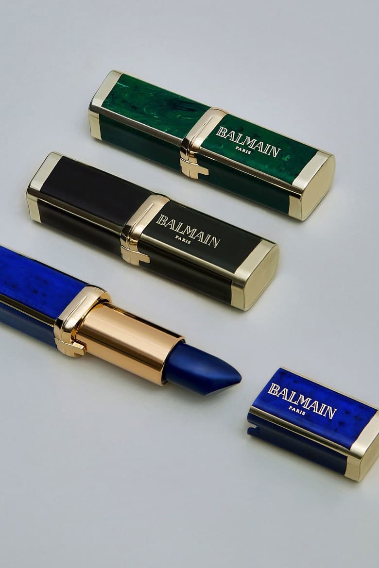 Balmain L’oréal Lipstick Collection Collaboration Release Date September 20 Jewel