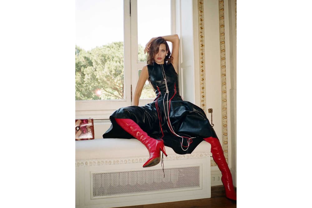 Bella Hadid ELLE Russia 2017 September Issue Cover Editorial