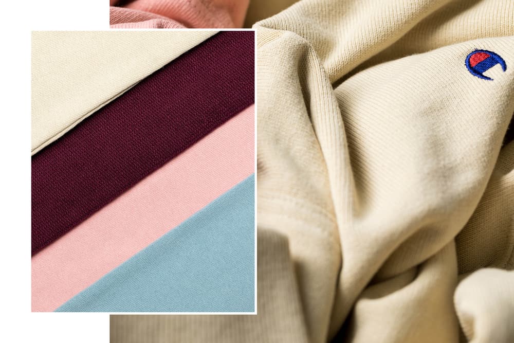 champion reverse weave sweaters