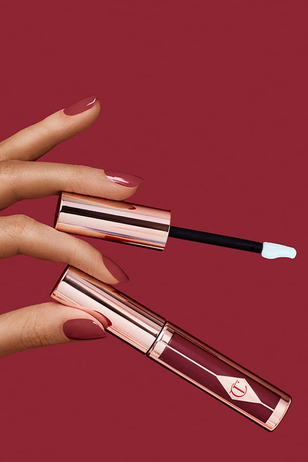 Charlotte Tilbury Hollywood Lips Liquid Lipsticks Collection Rose Gold Pink Red Nude