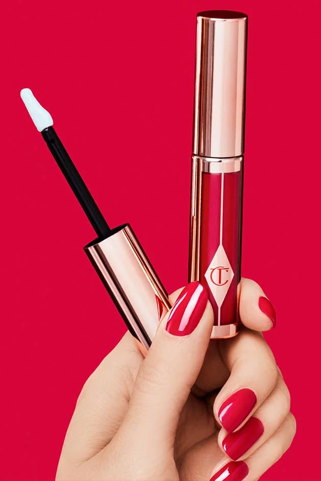 Charlotte Tilbury Hollywood Lips Liquid Lipsticks Collection Rose Gold Pink Red Nude