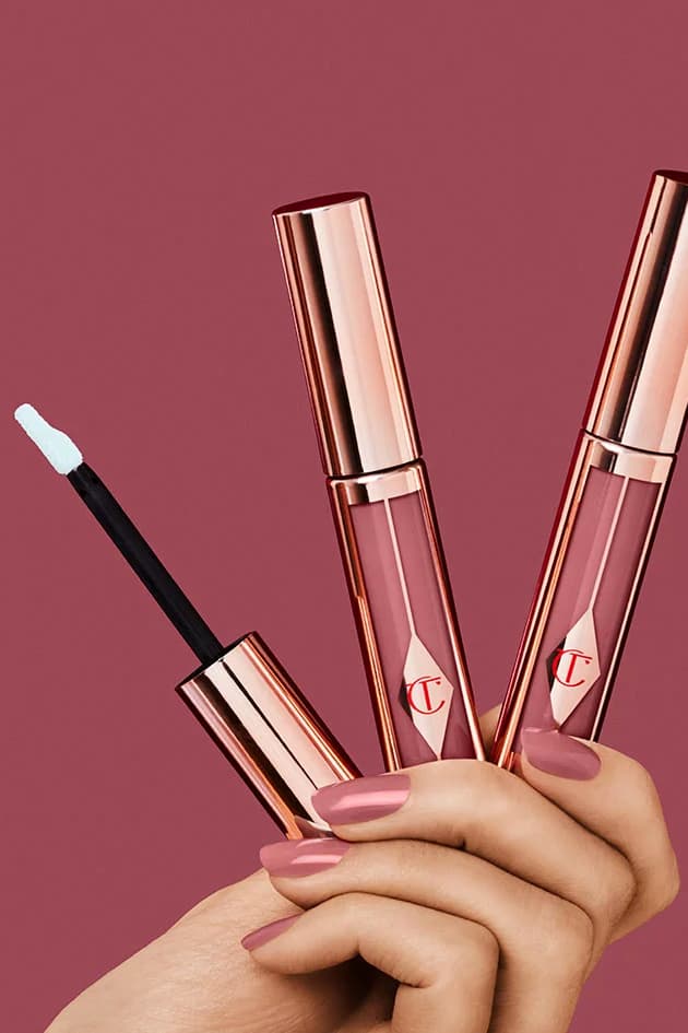 Charlotte Tilbury Hollywood Lips Liquid Lipsticks Collection Rose Gold Pink Red Nude