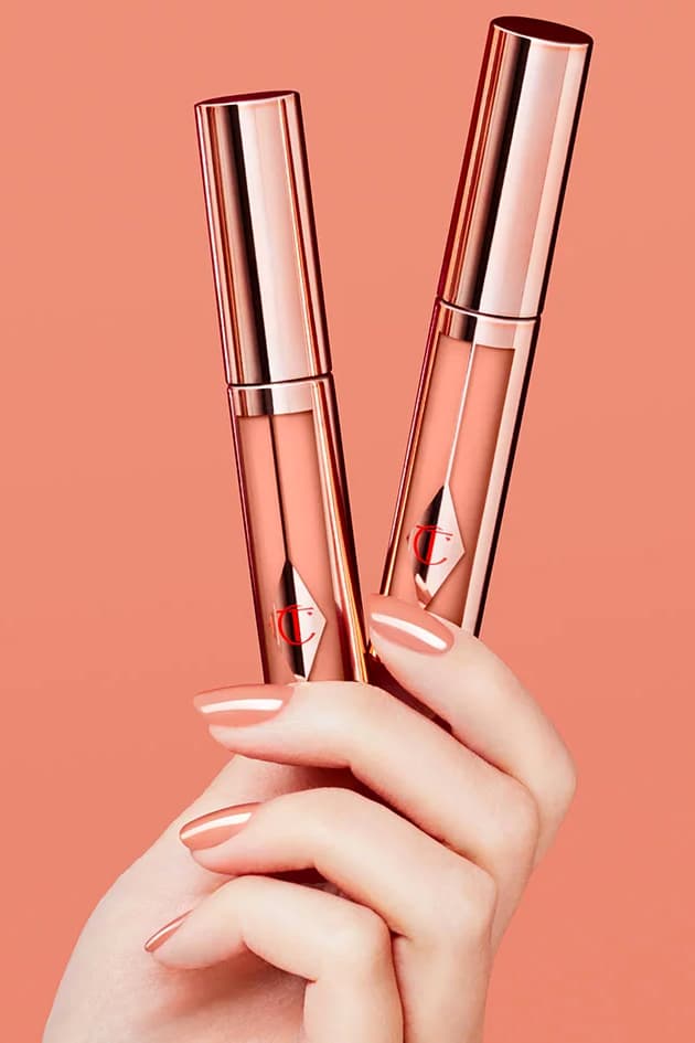 Charlotte Tilbury Hollywood Lips Liquid Lipsticks Collection Rose Gold Pink Red Nude