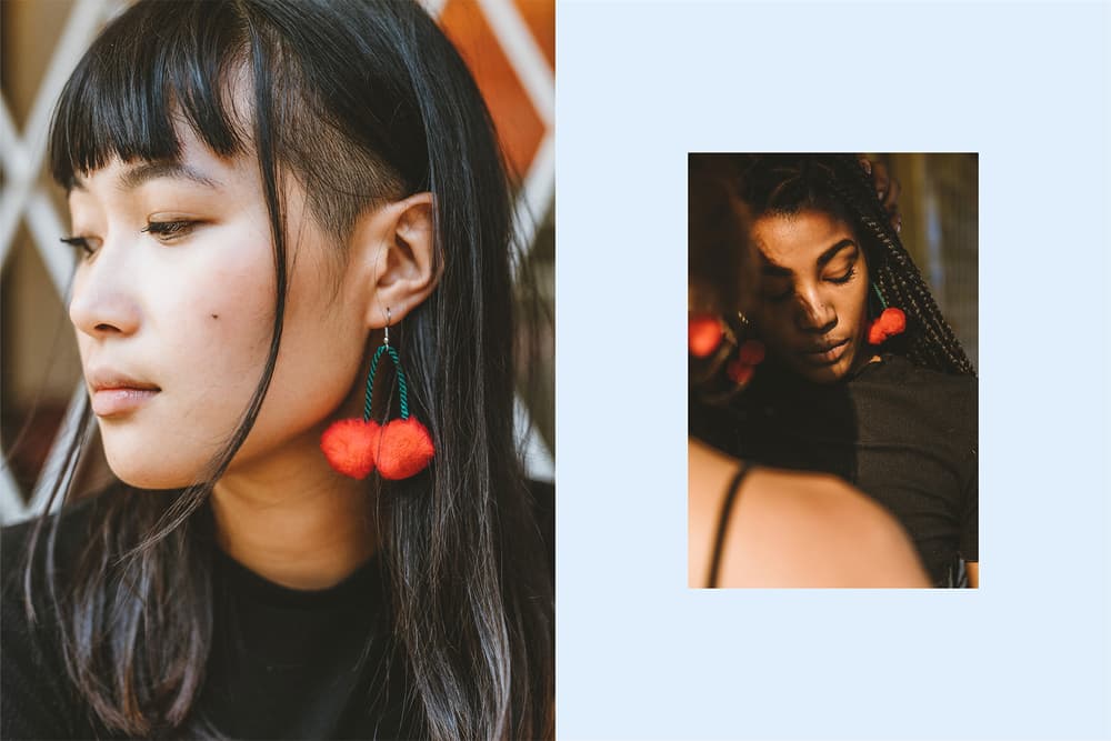 cherrypom jewelry earrings lauren coutts vancouver