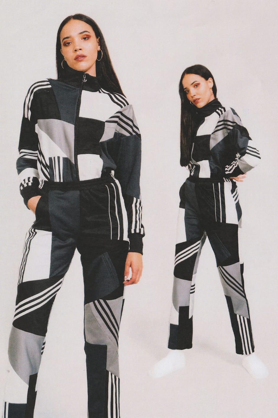 deconstructed adidas tracksuit
