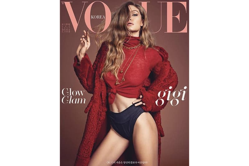 Gigi Hadid Is the September Cover Star for 'Vogue Korea'