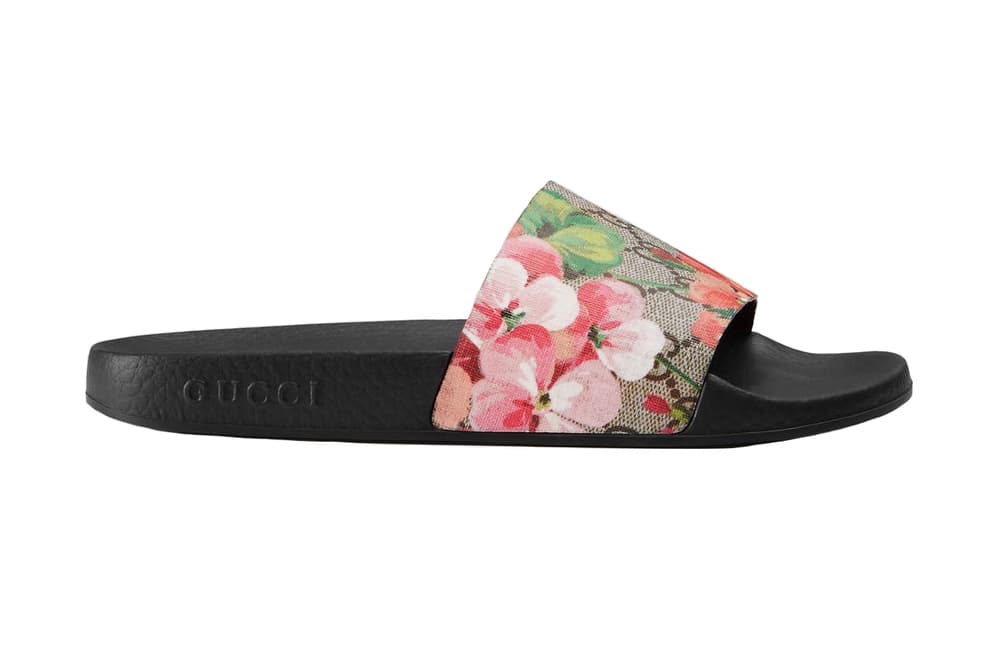 Gucci Blooms Supreme Slide Sandal Lyst Index 2017 Floral Business of Fashion
