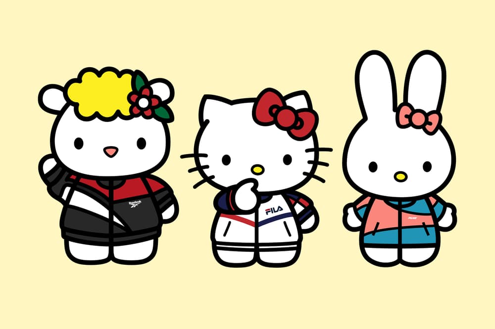 Hello Kitty Streetwear Illustration Supreme Louis Vuitton Champion Nike adidas FILA Reebok Palace Skateboard Sanrio Thrasher Kappa Esther Park