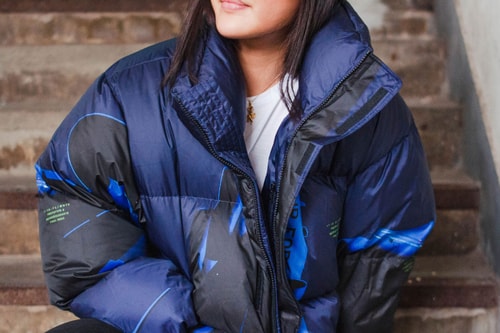 Here's a Closer Look at Hyein Seo's Plush Puffer Jacket