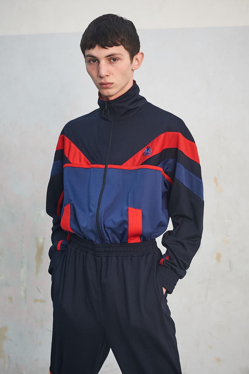 Kappa Kontroll fw17 lookbook tracksuit parka turtleneck sportswear vintage retro