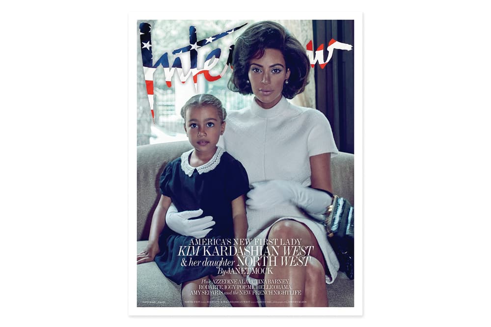 Kim Kardashian North West Interview Magazine 2017 September Cover