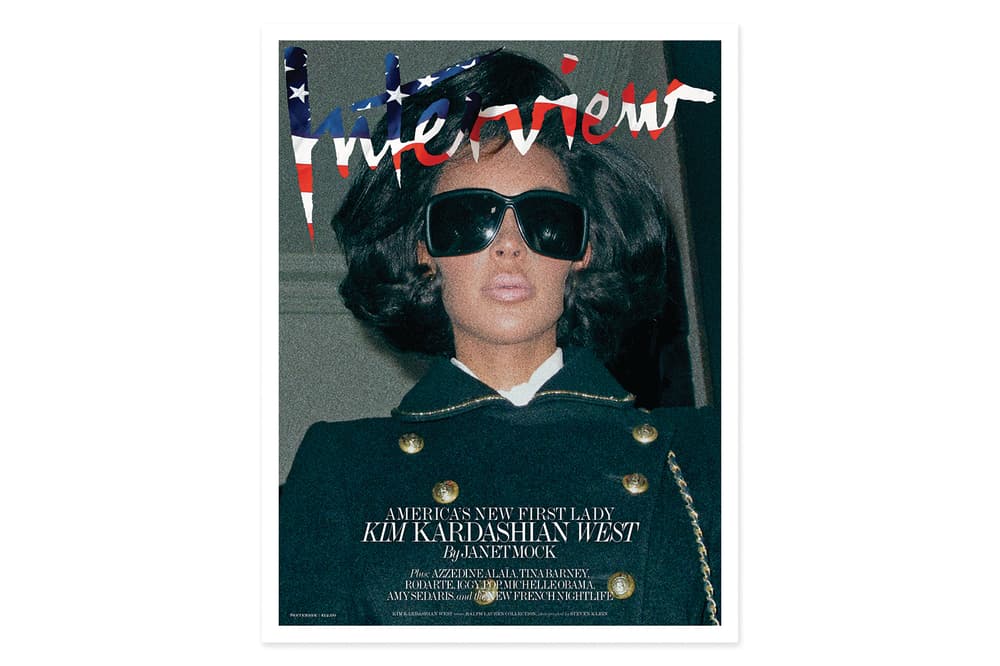 Kim Kardashian North West Interview Magazine 2017 September Cover