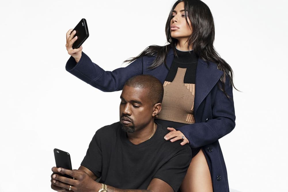 Kim Kardashian Harper's Bazaar Selfie Kanye West