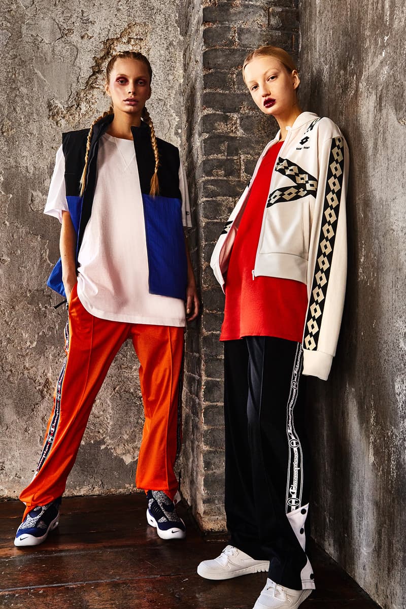 Lorenzo Sampaolesi mash up editorial fila reebok nike the north face fenty puma rihanna champion