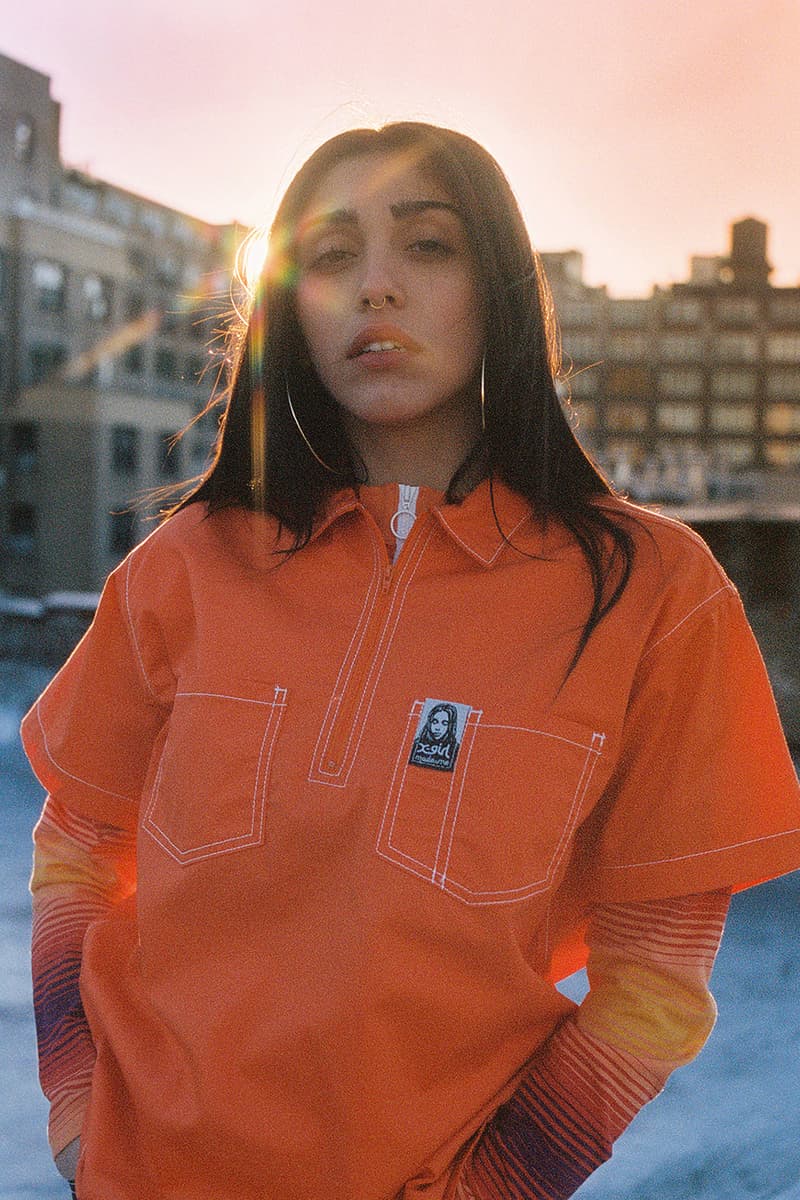 Lourdes Leon X-Girl MadeMe New York 2017 Fall Campaign Madonna Daughter Erin Magee